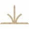 Ekena Millwork Richland Rough Sawn Timber Gable Bracket, Douglas Fir, 108"W x 72"H x 4"D x 6"F, 16/12 Pitch GBW108X72X0406RIC00RDF - alternate 1